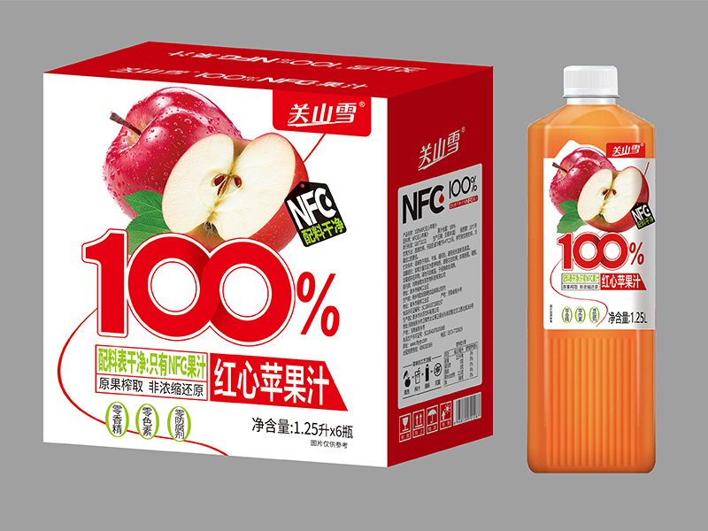 紅心蘋果汁1.25Lx6
