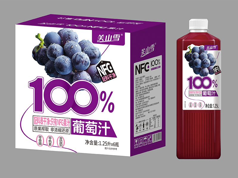 葡萄汁1.25Lx6